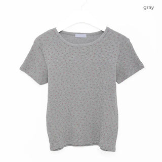 Flower Waffle T-shirt