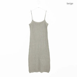 Mesh camisole dress