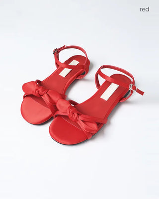 Ribbon detail sandals
