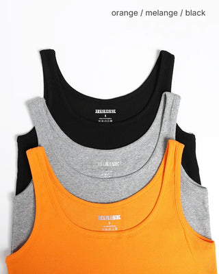 Scooped Neck Semi-Cropped Tank Top