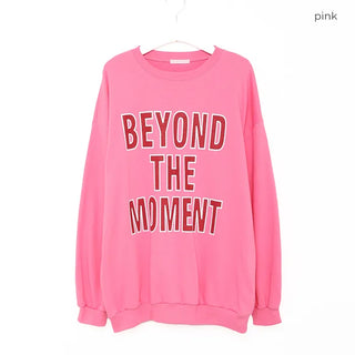 BEYOND Lettering Sweatshirt