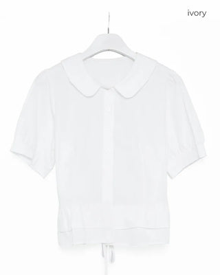 Tiered Shirring Blouse