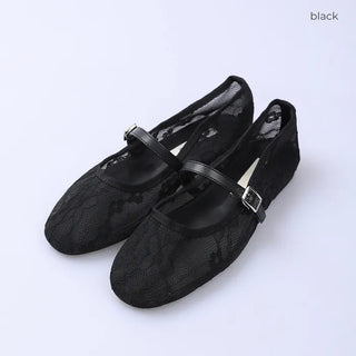 Mesh Mary Jane Shoes