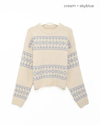 Jacquard Round Knit