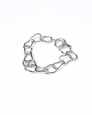 Asymmetrical Hoop Chain Bracelet