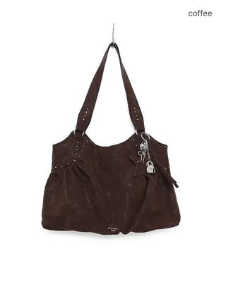 Star Keyring Set Leather Shoulder Bag