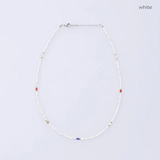 Ethnic beaded necklace