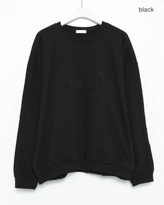 (Unisex) Round Triple Star Patch Sweatshirt T-Shirt