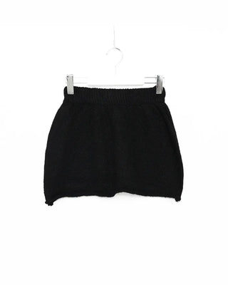 Knit zip-up and knit mini skirt set