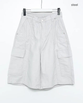Center seam cargo shorts