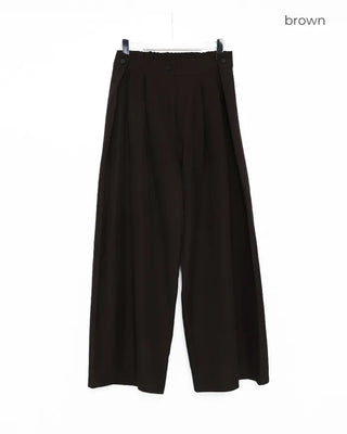 Side-button slacks