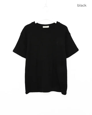 Basic Embroidered Logo T-Shirt