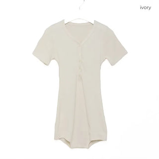 Half-sleeve bodysuit