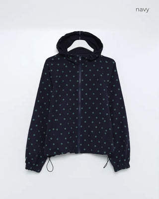 Polka Dot Mountain Hooded Parka