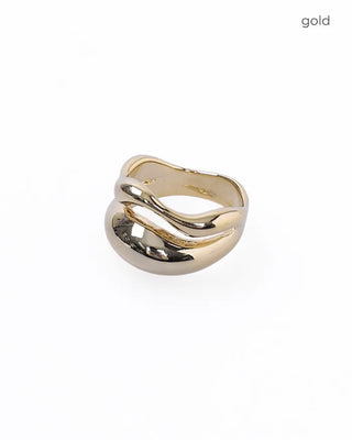 Two-tone Bold Ring