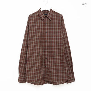(Unisex) Check Conan Winter Shirt