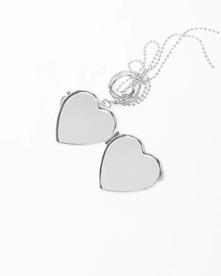 Quadruple Heart Mirror Keyring