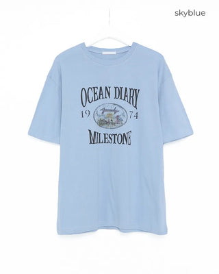 Ocean Overfit Short-Sleeve T-Shirt