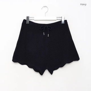 Wave Short Knit Pants