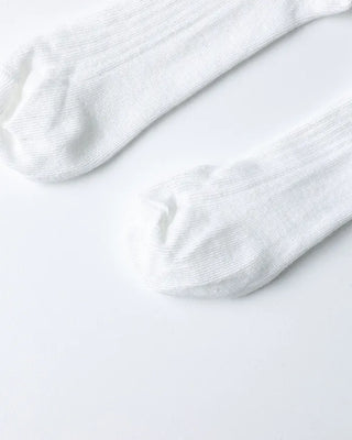Ribbon sheer knee socks