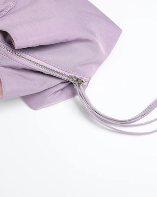 Nylon Multi-Square Tote Bag