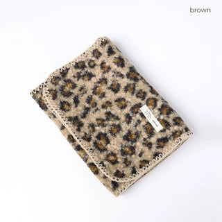 Leopard print scarf