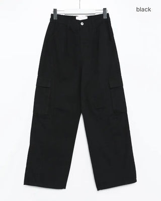 (Unisex) Elastic Waist Cargo Pants