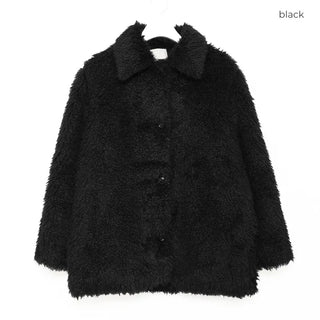 Boa Collar Oversized Jacket