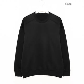 Brushed slit sweatshirt