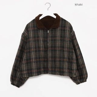 Reversible Stitch Check Jumper