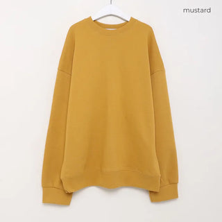 (Unisex) Basic Color Sweatshirt
