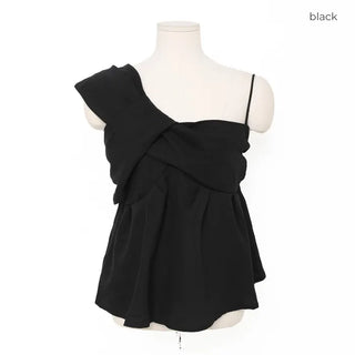 Asymmetrical design top