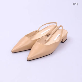 Pointed toe flat shoes