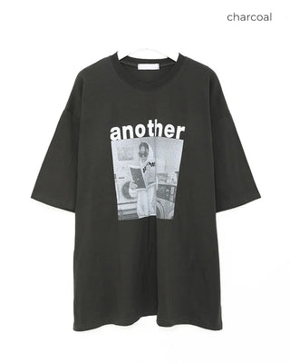 (Unisex) Printed Overfit T-Shirt