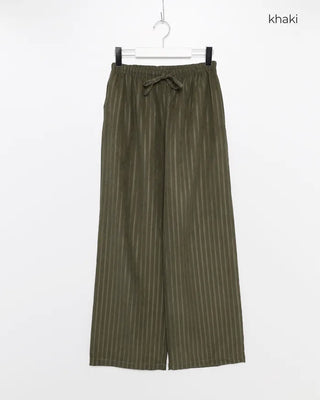 Light striped pants
