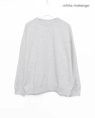 Supima cotton panel sweatshirt