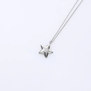 Star Point Silver Necklace