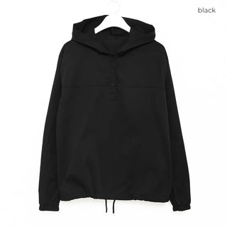 (Unisex) Front Button Anorak Parka
