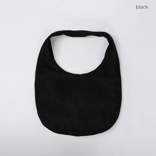 Simple suede bag