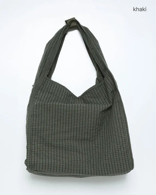 2-Way Ripple Check One-Shoulder Bag