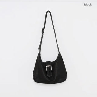 Buckle Round Shoulder Bag