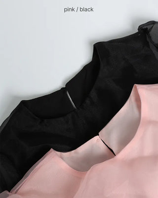 Organza Volume Blouse