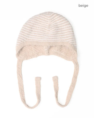 Striped knit hat