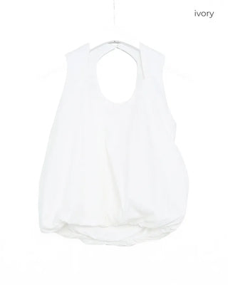 Honey Balloon Sleeveless Blouse
