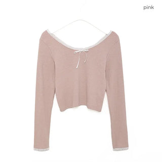 Lace Ribbon T-shirt