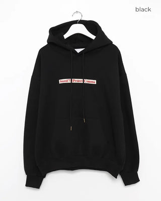 (Unisex) Bust Patch Kangaroo Pocket Hoodie