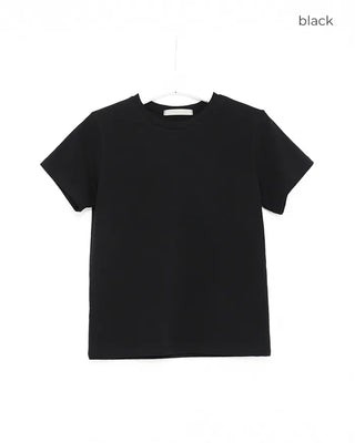 Basic slim-fit cotton T-shirt