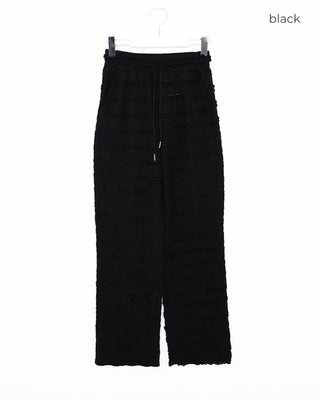 Lace detail pants