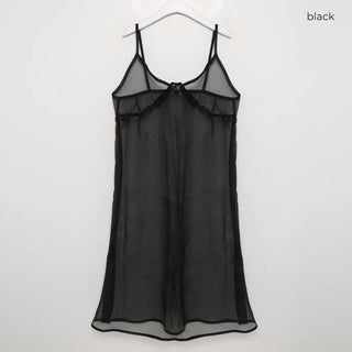 See-through layered dress