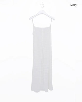 Layered long dress